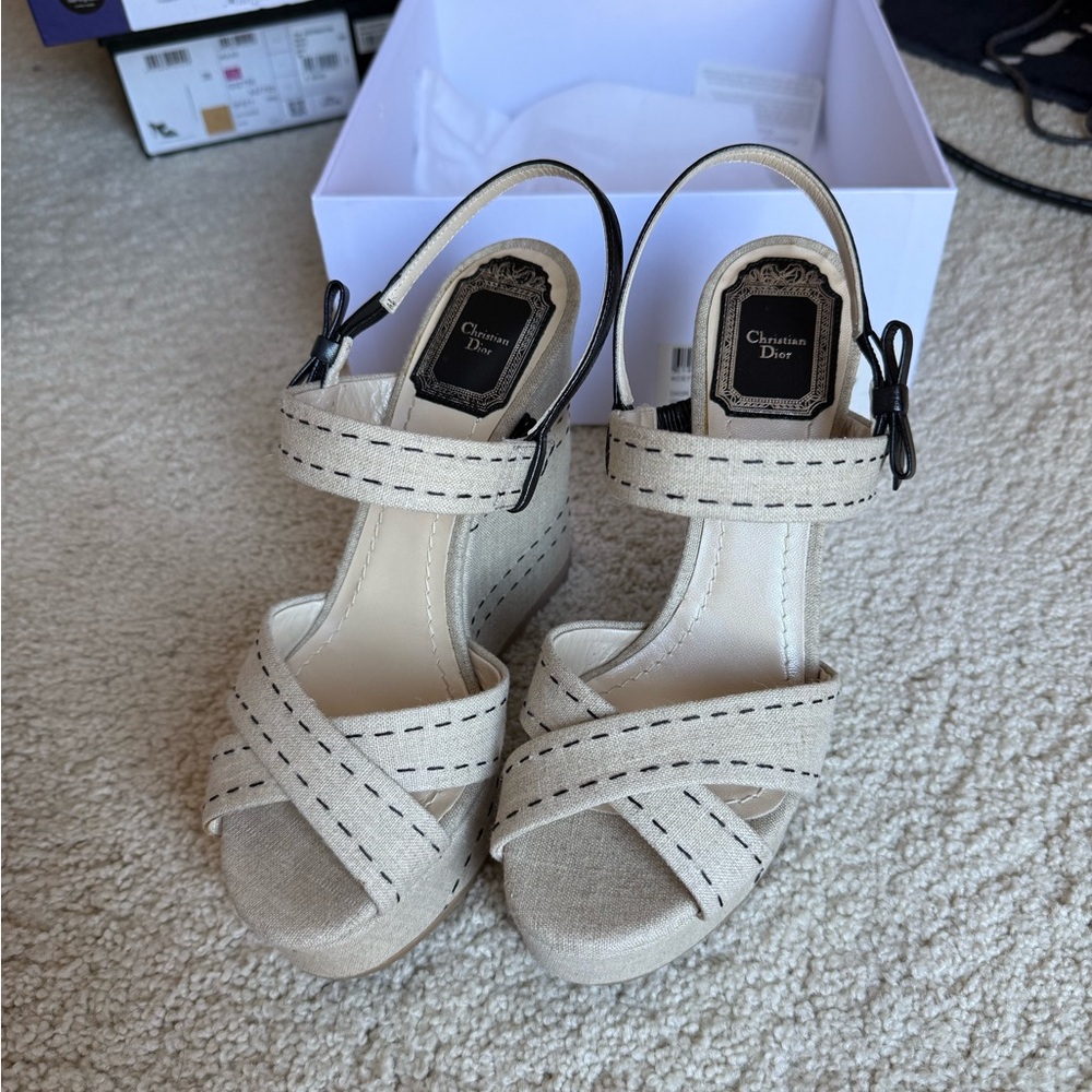 Dior Beige Sandals